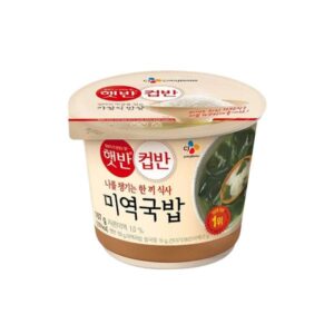 CJ Cupbahn Seaweed Soup Rice 167g | 햇반 컵반 미역국밥 167g