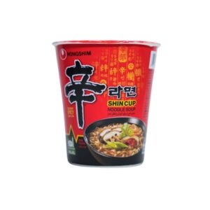 Shin ramen cup noodles halal 68g