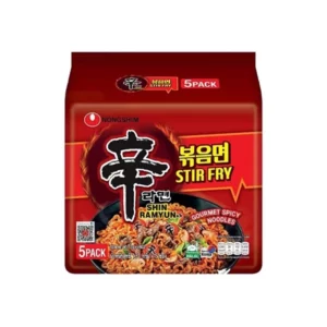 Shin Ramyun Stir Fry spicy noodles 131g*5