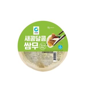 종가집 우리가족 새콤달콤 쌈무 340g | Jongga Picked Radish Wrap Sour & Sweet Flavour 340g