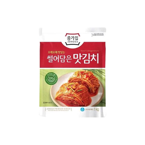 Jongga Sliced Cabbage Kimchi 1kg