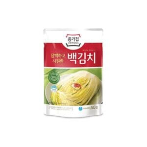 Jongga White Whole Cabbage Kimchi 500g