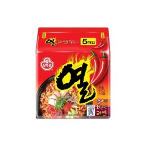 Ottogi Hot Noodles 120g x 5