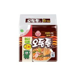 Ottogi Odongtongmyeon 120g x5 | Ramen | Korean Ramen | Korean Noodle | Noodles