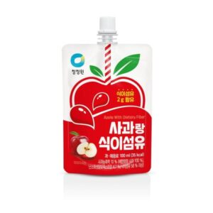 Chungjungwon Apple Juice with Dietary Fiber 100ml*10ea