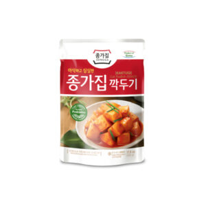 Jongga Cut Radish Kimchi 500g | 종가집 깍두기 500g | Kimchi