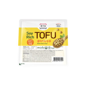 Jongga SoyRich Tofu for Stew 300g \ 종가집 부침용 두부 300g | Kimchi