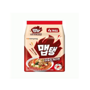 Samyang Mepteng garlic & clams ramen (110g*4)