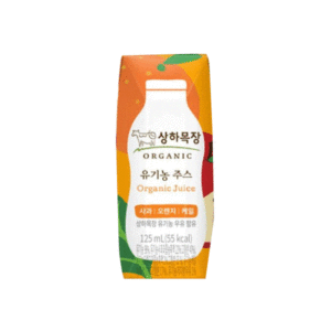 Sangha farm organic juice with apple & orange & kale 125ML
